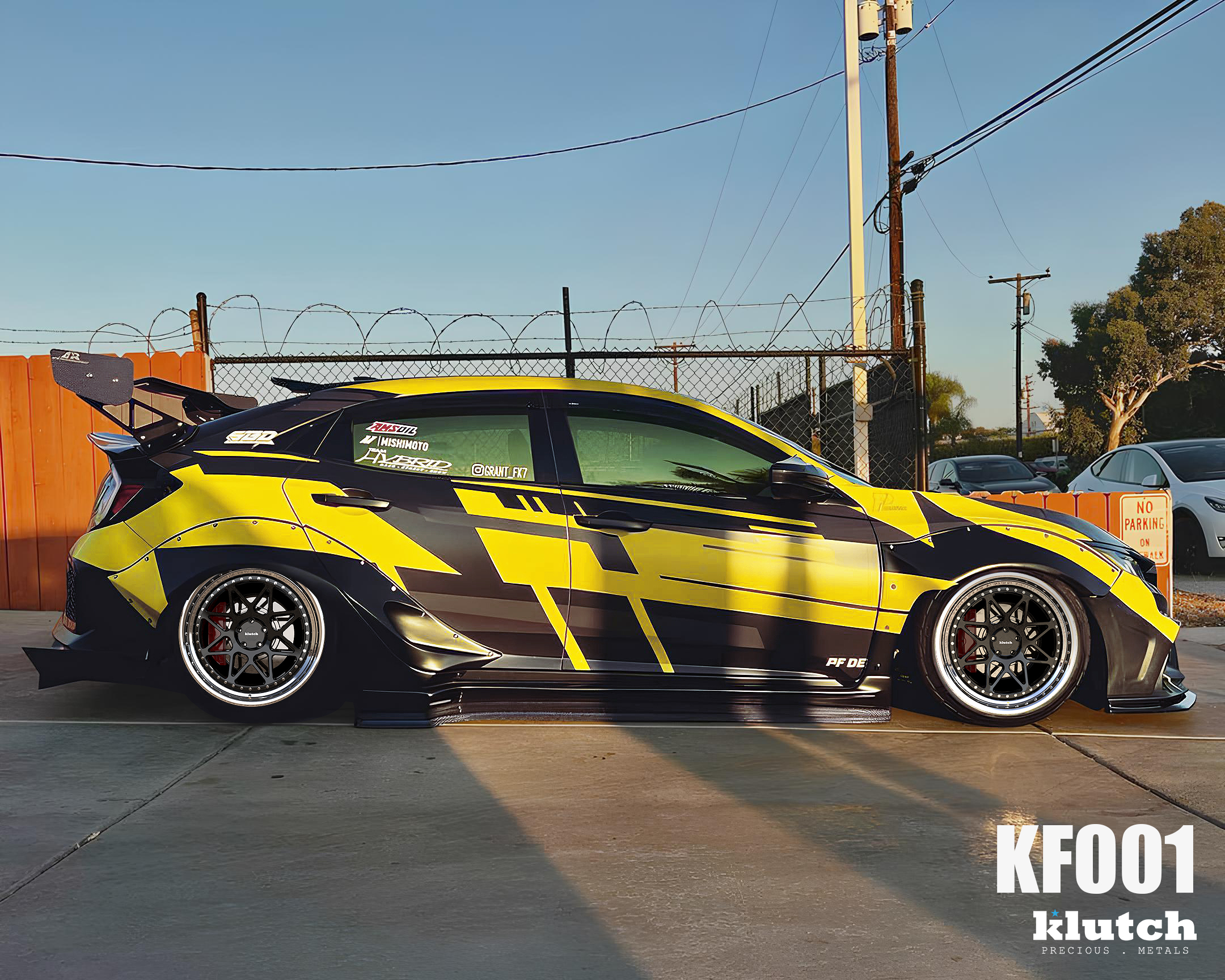 | KF001 | 2017-Honda-Civic-Sedan-FK7 | KlutchWheels